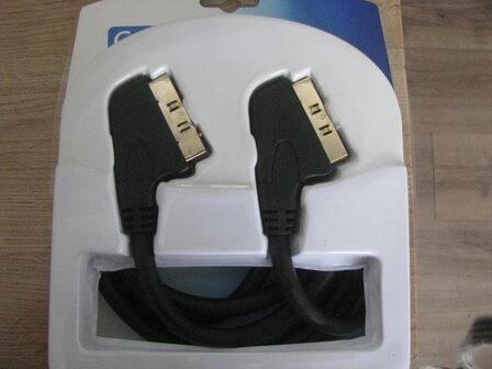 Scart kabel 2,5 m.